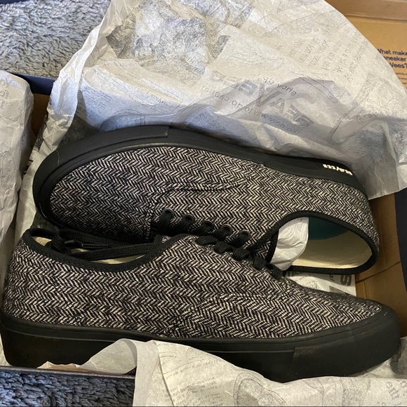 SeaVees Legend Sneakers Herringbone NIB - Picture 7 of 13